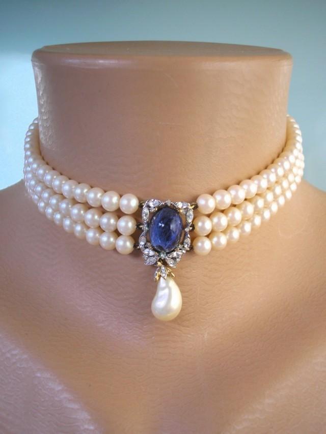 Vintage Ciro Pearl Choker 2808017 Weddbook