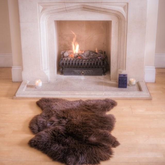 Brown Sheepskin Rug 2809934 Weddbook