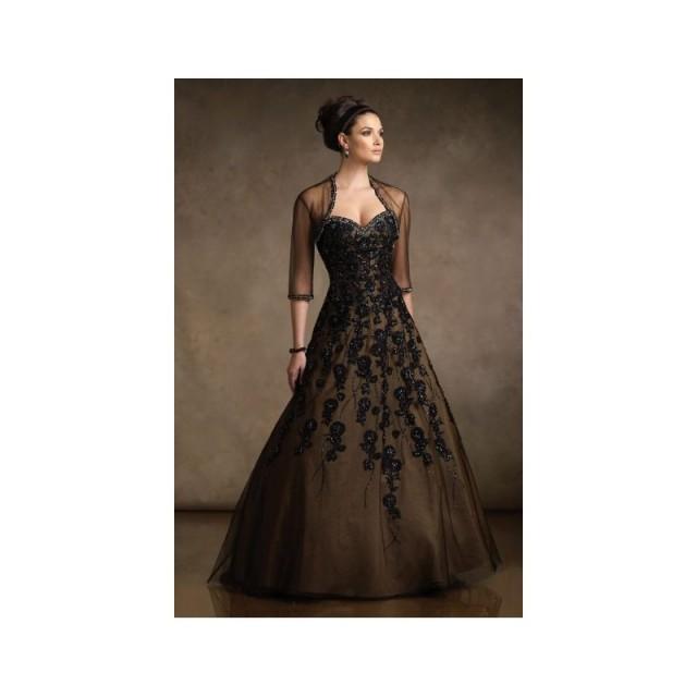 mother of bride ball gown