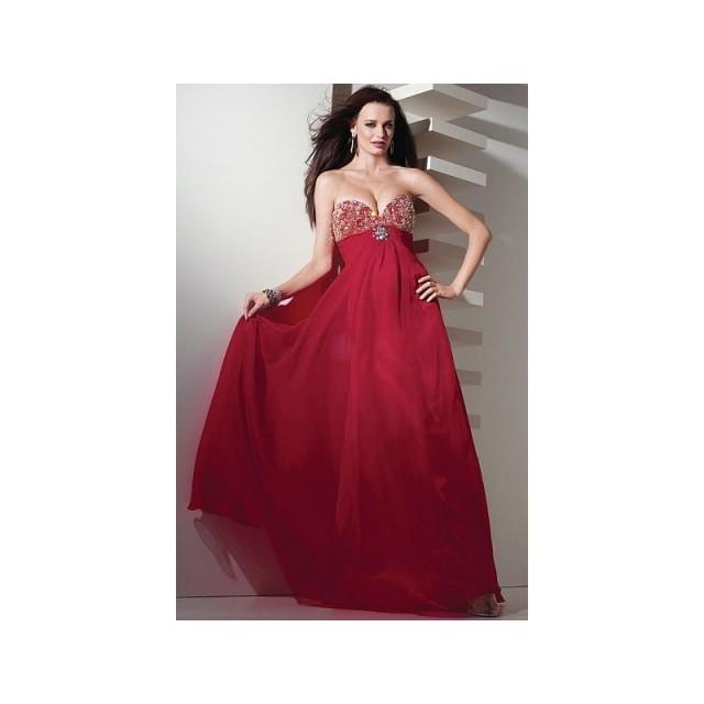 Alyce Paris Elegant Silky Chiffon ALine Prom Dress 6755 Brand Prom