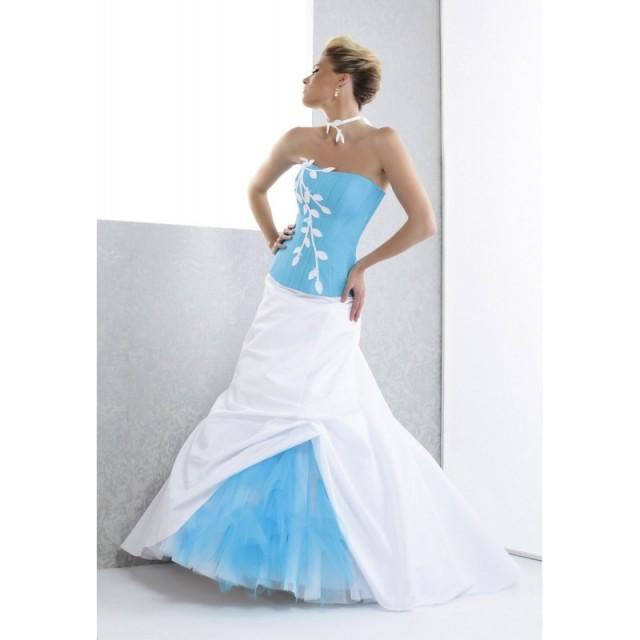 Collier Perles Turquoise Ivoire Blanc - Pour Robe De Mariée, Soirée, Pas Cher