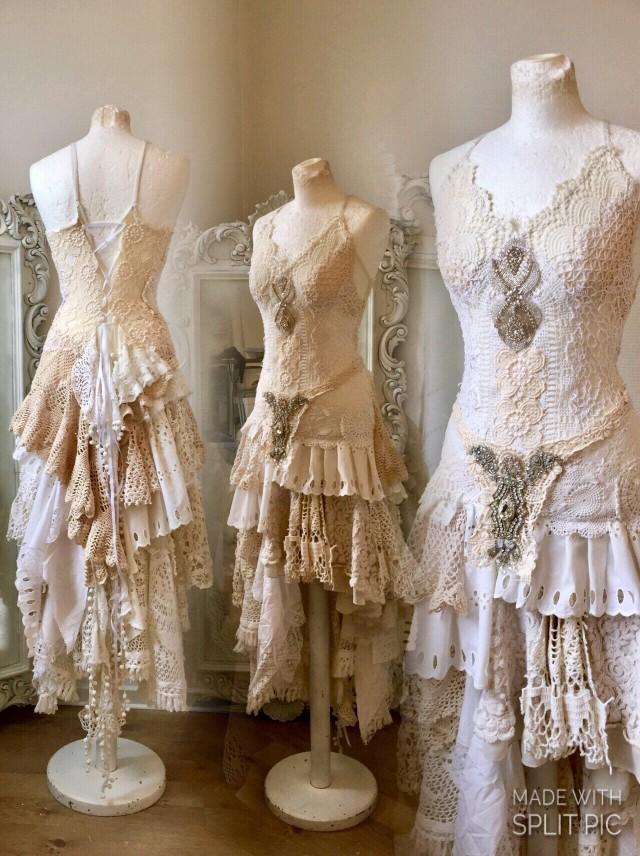rustic boho dress