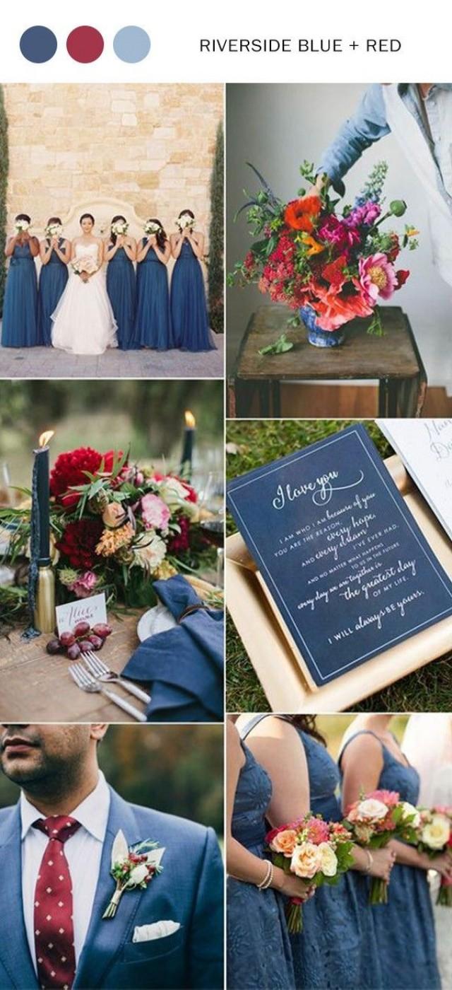 Top 5 Shades Of Blue Wedding Color Ideas To Love 2860895 Weddbook