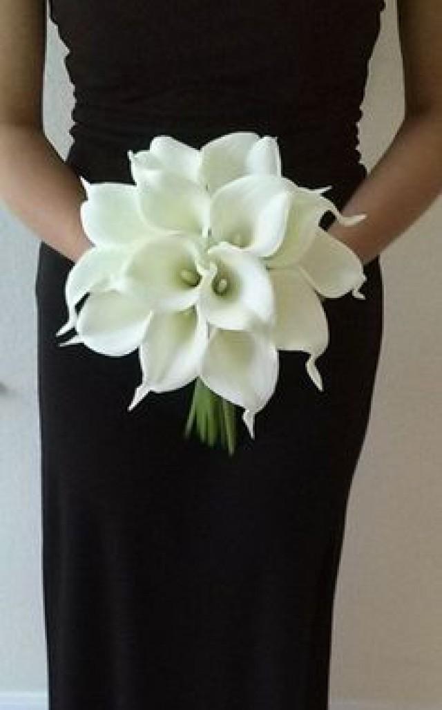 white lily bridal