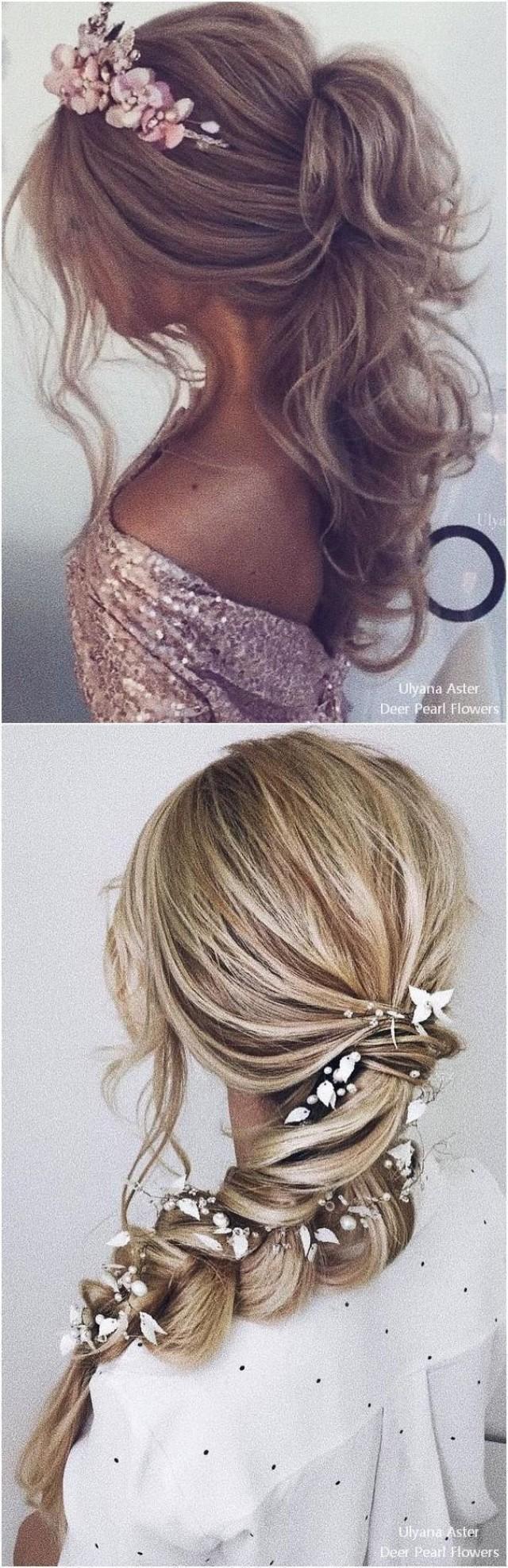 Ulyana Aster Wedding Hairstyles Inspiration Deer Pearl Flowers 2