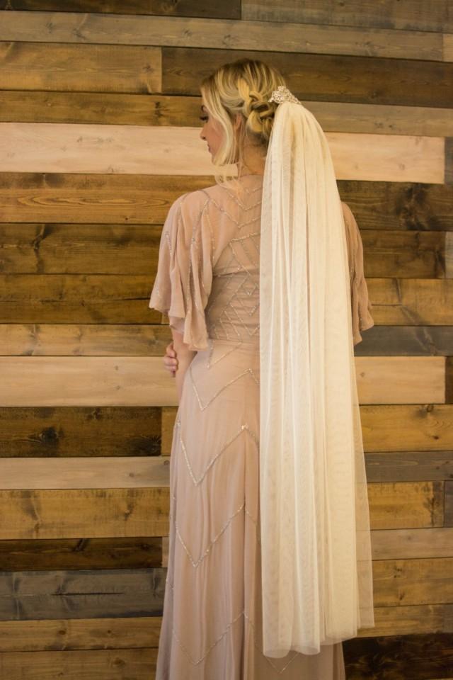 Veil English Net Tulle Wedding Bridal Veil Knee Length 2881434 Weddbook