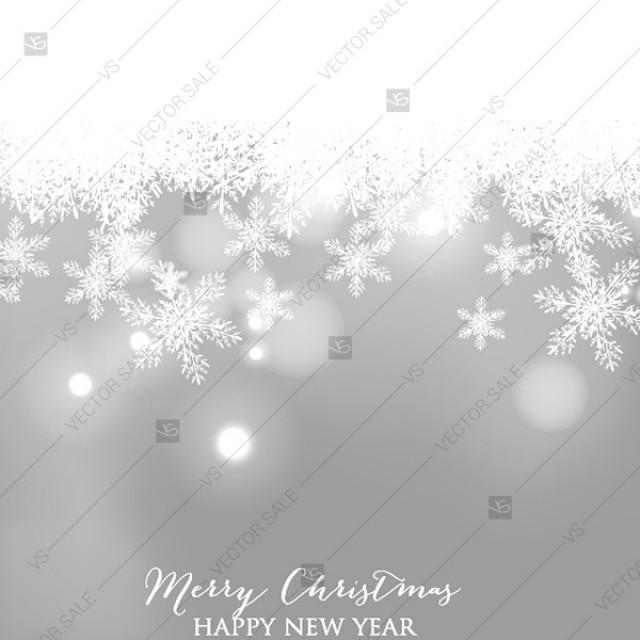 Merry Christmas Party Invitation Card Template Blurred Background 2886423 Weddbook