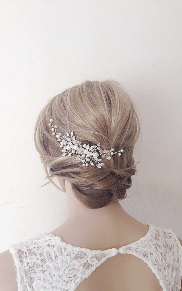 Bridal Hair Comb,bridal Hair Piece,bridal Headpiece,bridal Hair Vine