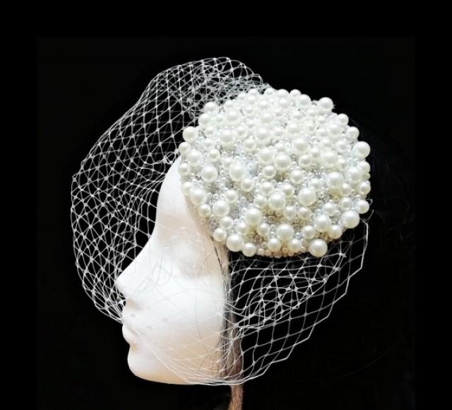 Pearl Bridal Fascinator. Wedding Fascinator. 2891111 Weddbook
