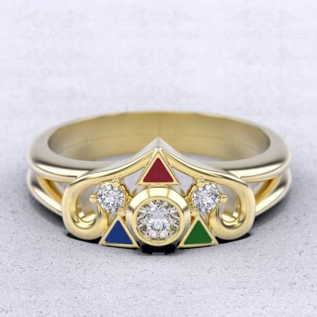 Legend Of Zelda, Ocarina Of Time, Geek Rings, Engagement Ring, Breath