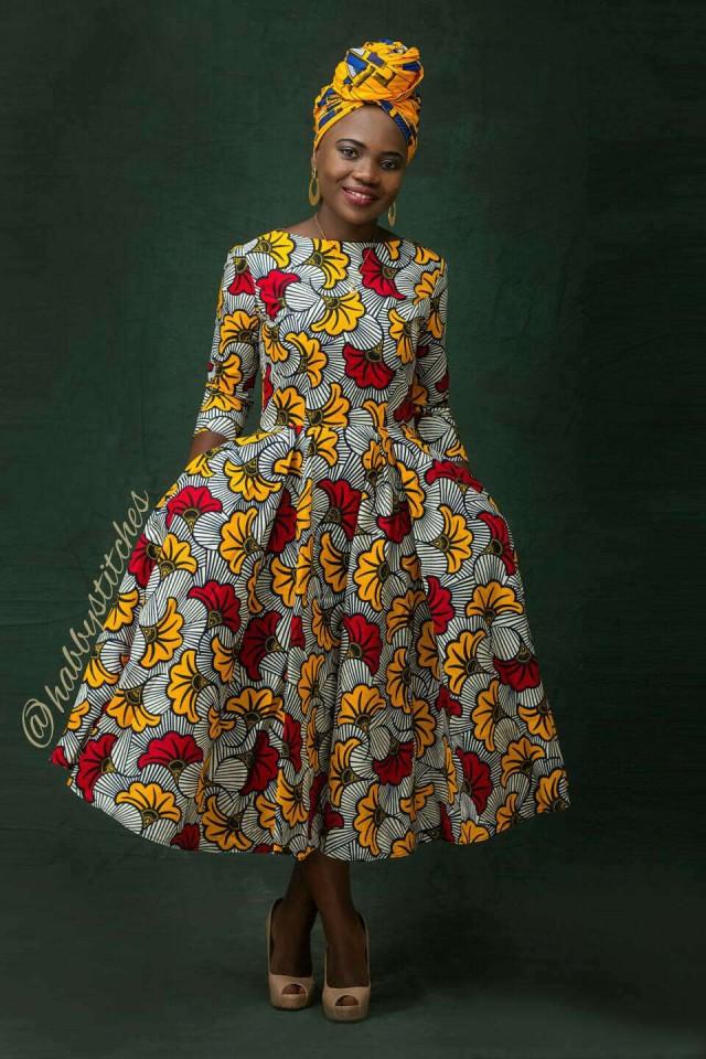 african fabric dresses