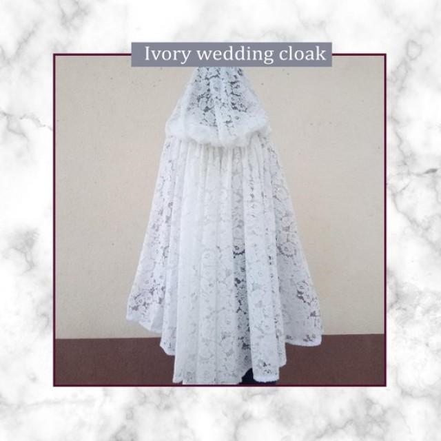 Medieval Hooded Catholic Mantilla Veil Сhurch Scarf Renaissance Fairy