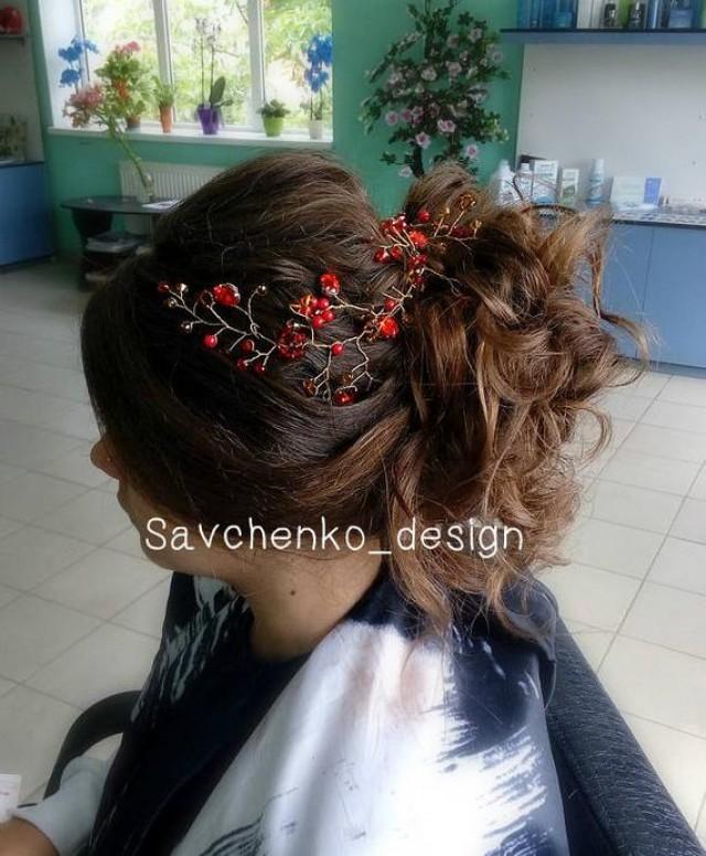 christmas wedding hair accessories