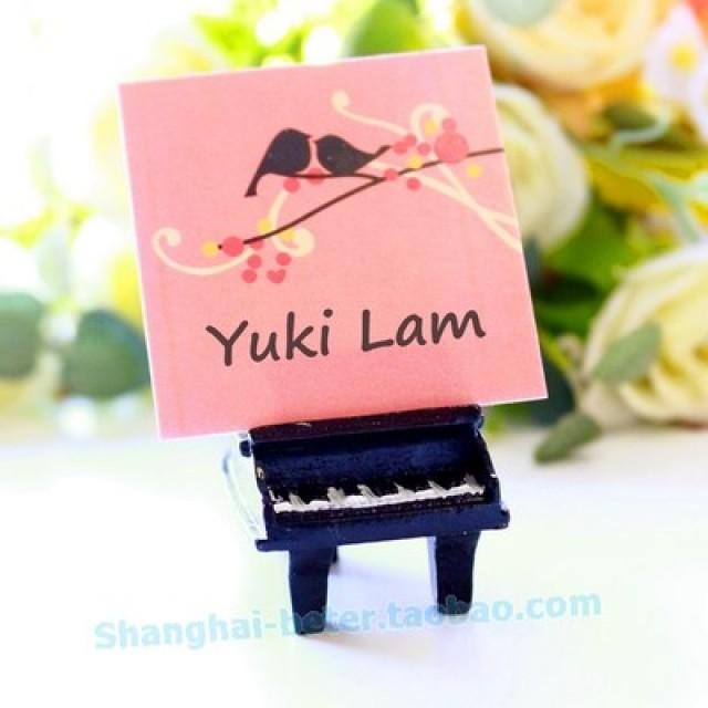Beter Gifts Mozart Piano Place Holders Wedding Accents Decoration