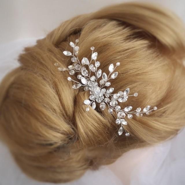 Bridal Hair Comb Bridal Headpiece Crystal Bridal Hair Piece Cristal