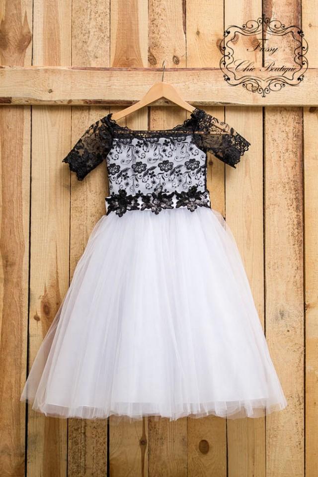 black and white dresses for toddlers