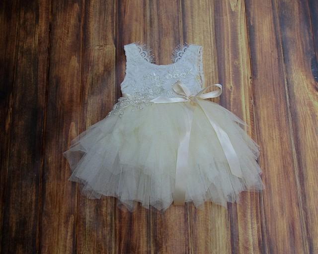 infant flower girl dress