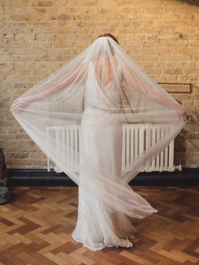 soft wedding veil