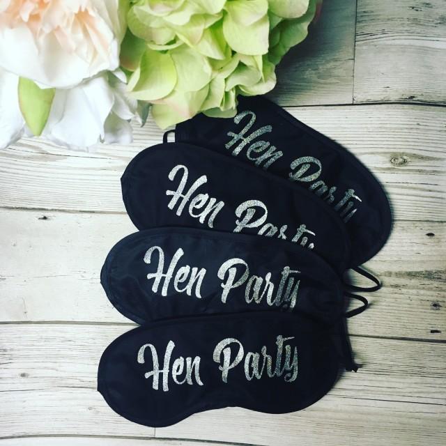 Personalised Sleeping Eye Mask, Bride To Be, Wedding, Travel Mask, Hen Party, Blindfold 2918040