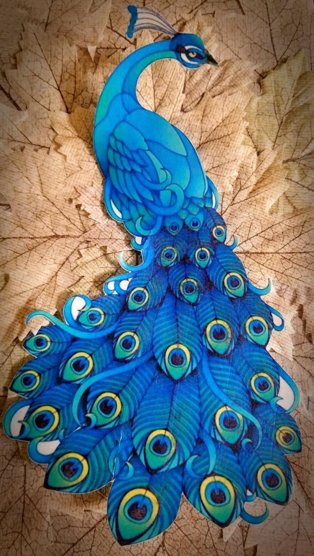 Decor One Edible Teal Blue Peacock Collection 2918519 Weddbook