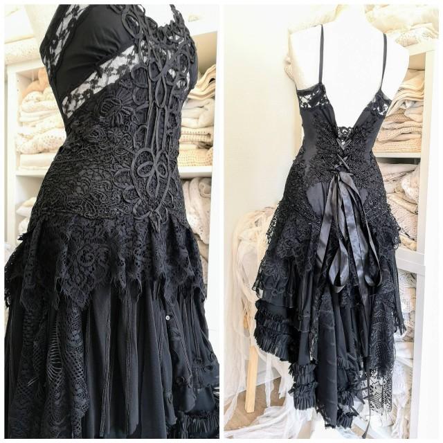casual black wedding dresses
