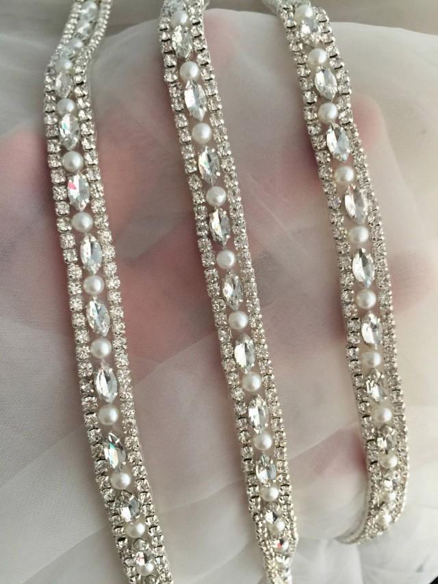 beaded bridal trim