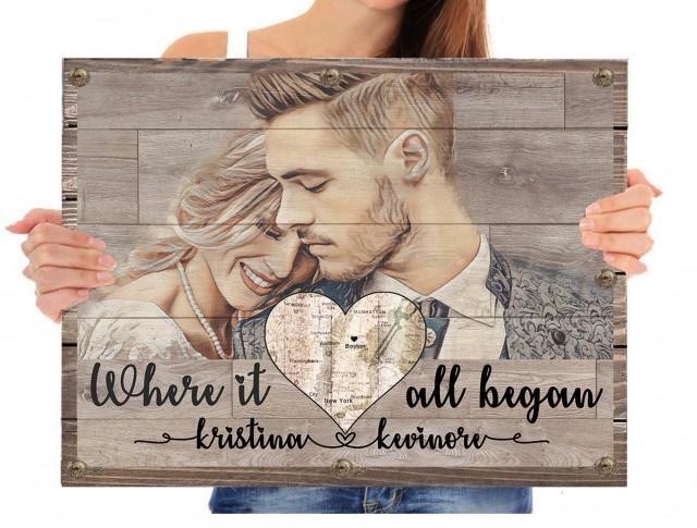 Custom Anniversary Gifts For Him
 Personalized Anniversary Gifts For Boyfriend Gift Wood