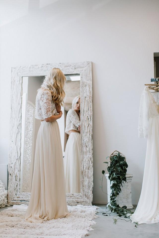silk skirt wedding