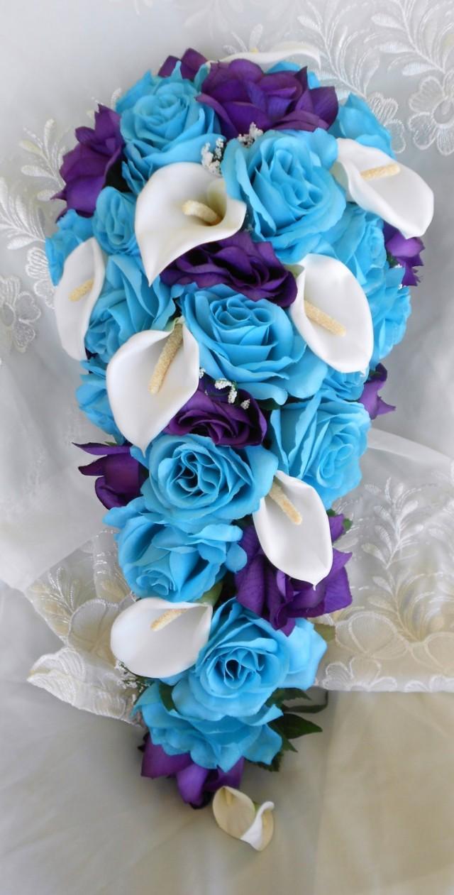 silk-turquoise-malibu-blue-and-royal-purple-wedding-set-19-pieces