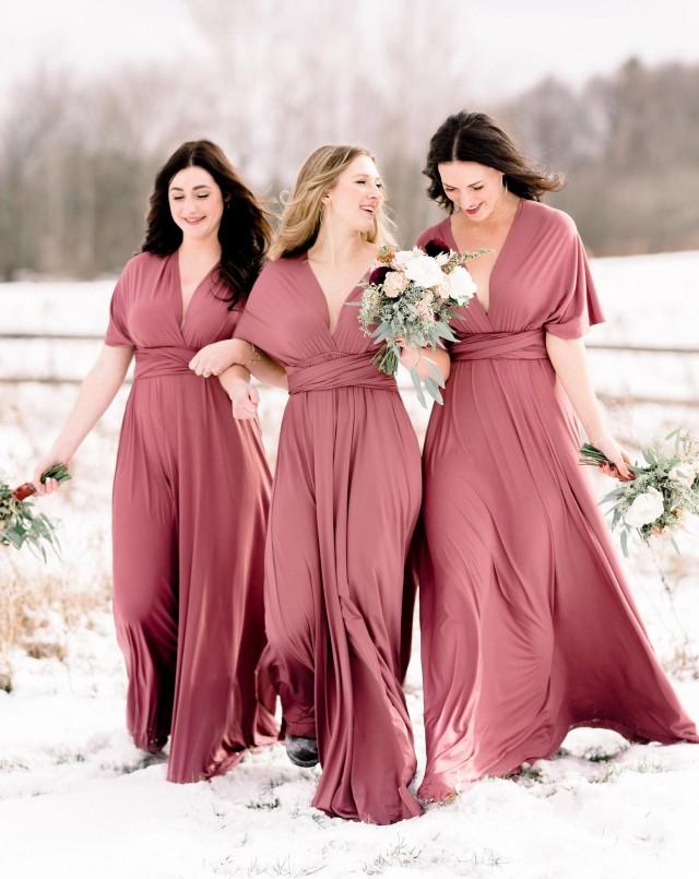 rosewood bridesmaid dresses