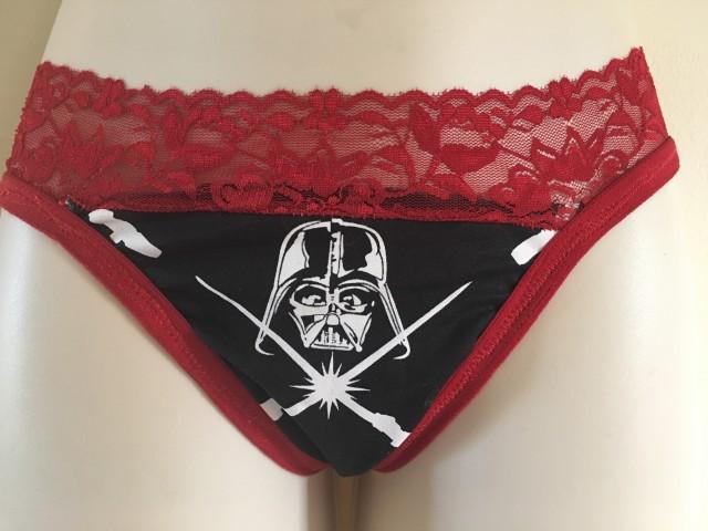 Star Wars Panties-the Glowing Darth Vader G-string #2935375 - Weddbook