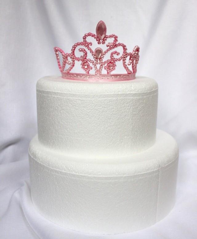 Princess Tiara Cake Topper 3D Edible Crown Ball Gumpaste Birthday Party