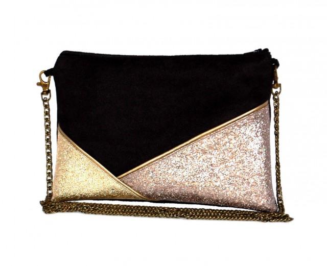 bronze clutch bags for weddings