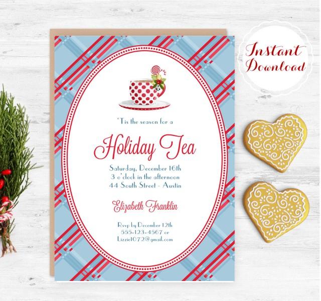 holiday-tea-invitation-christmas-tea-invite-digital-template-editable