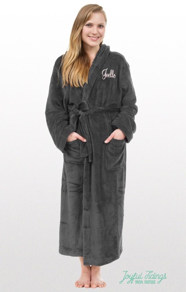 fleece cosy robe