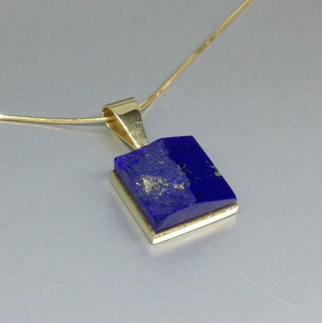 lapis lazuli pendant for men