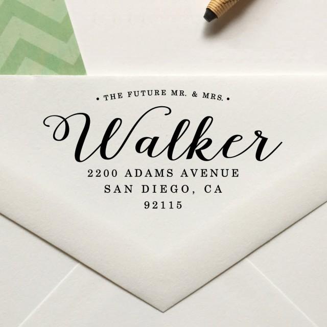 The Future Mr And Mrs Stamp Return Address Stamp Custom Stamp the-future-mr-and-mrs-stamp-return-address-stamp-custom-stamp