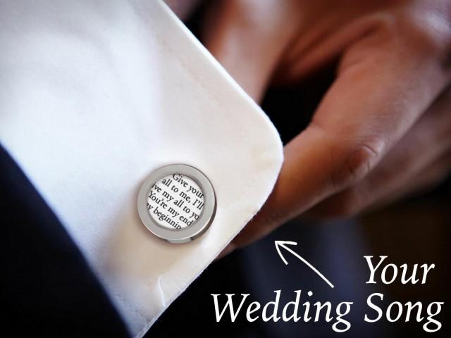 Personalized Wedding Cufflinks Groom Cufflinks Custom