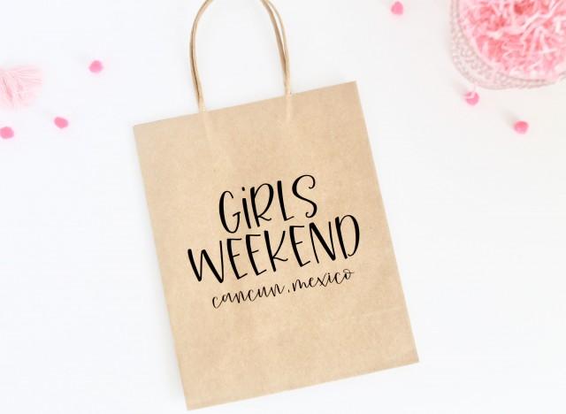girls weekend gift bag