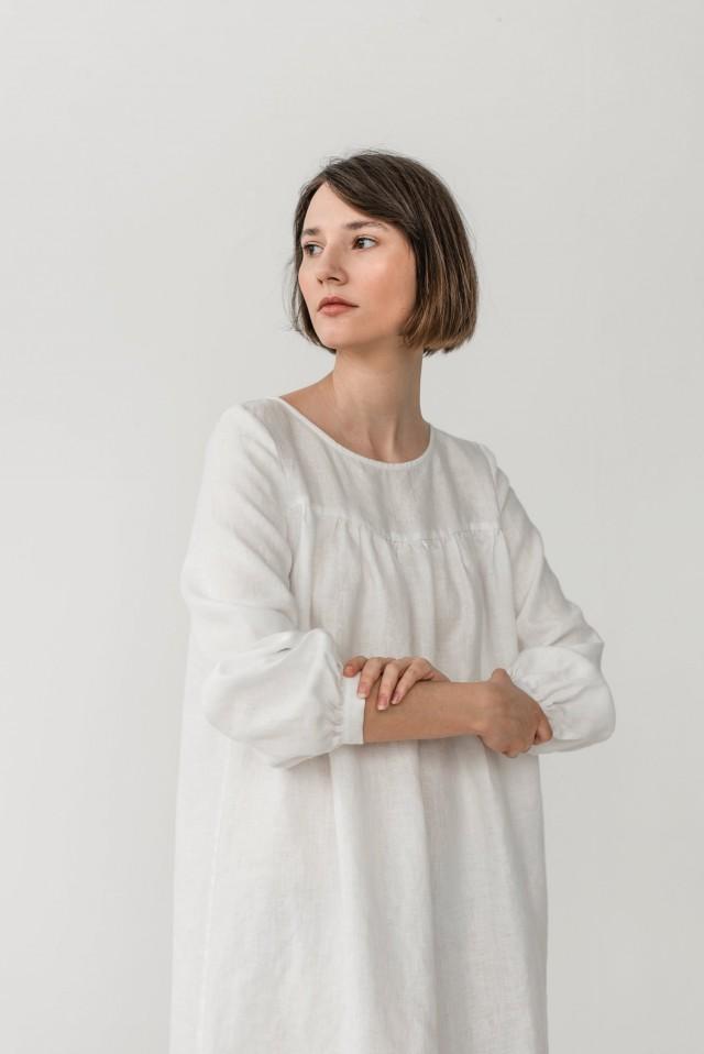 linen night dress