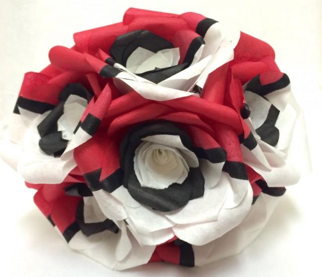 Pokerose Bouquet, Pokeball Roses, Pokemon Wedding, Pokemon Flower