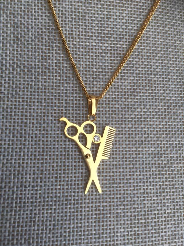 Floating Charm Set-~*~HAIRDRESSER Mirror Blow Dryer Scissor Comb~*~Living Locket 