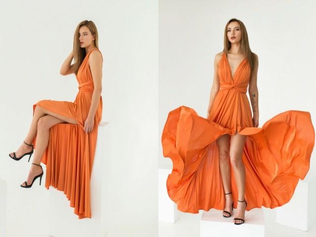 jersey infinity dress