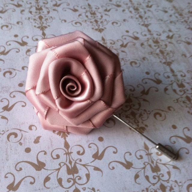 Mens Flower Lapel Rose Lapel Pin Alternative Wedding Boutonniere