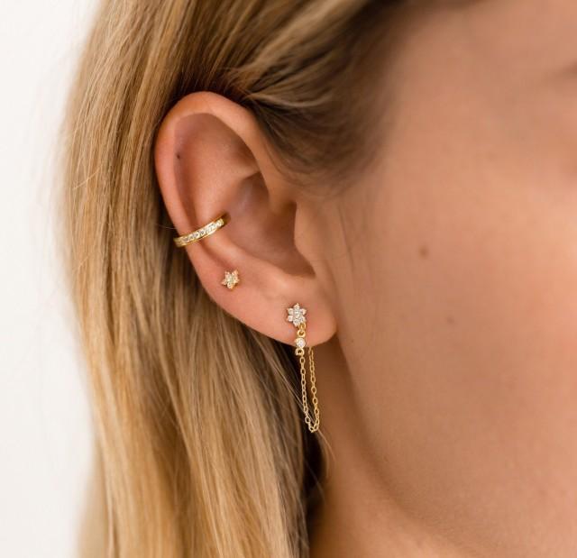 dainty minimalist earrings