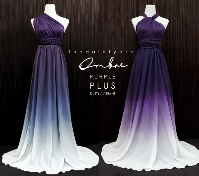 purple multiway dress