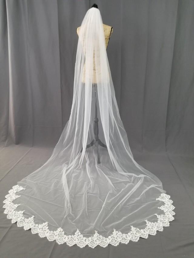 simple long veil