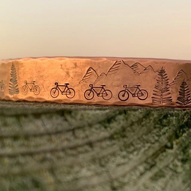 Custom Bicycle Bracelet Biking Gifts For Women Cycling Bracelet Gifts