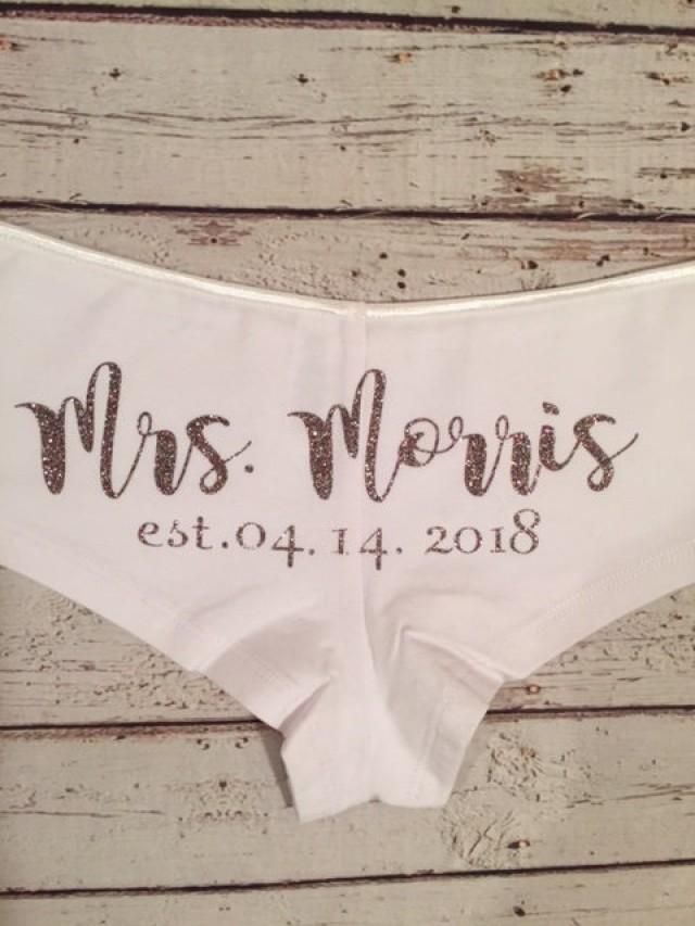 Bride To Be Panties, Wedding Panties, Wifey Panties, Bridal Panties