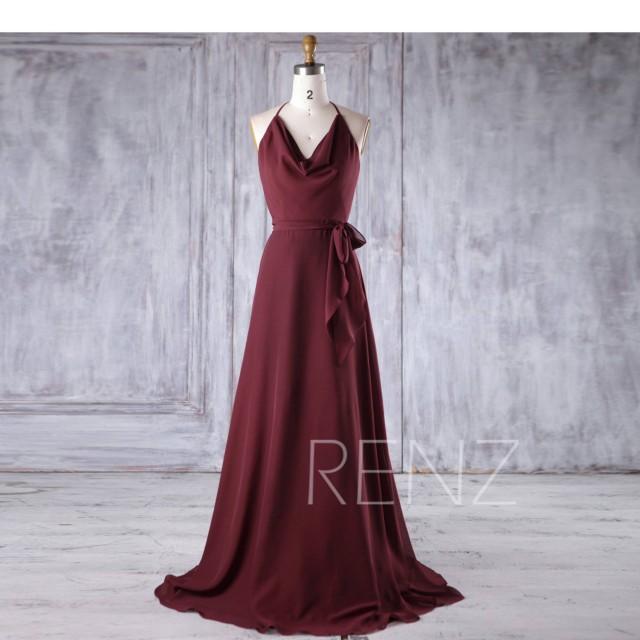 maroon maxi dress for wedding